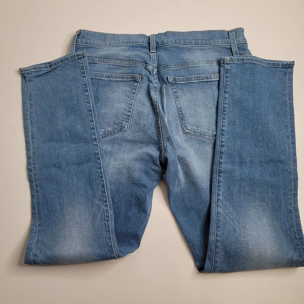 J.Crew Flex Jeans Mens 32x30 Slim Fit Light Wash Stretch Denim Pants